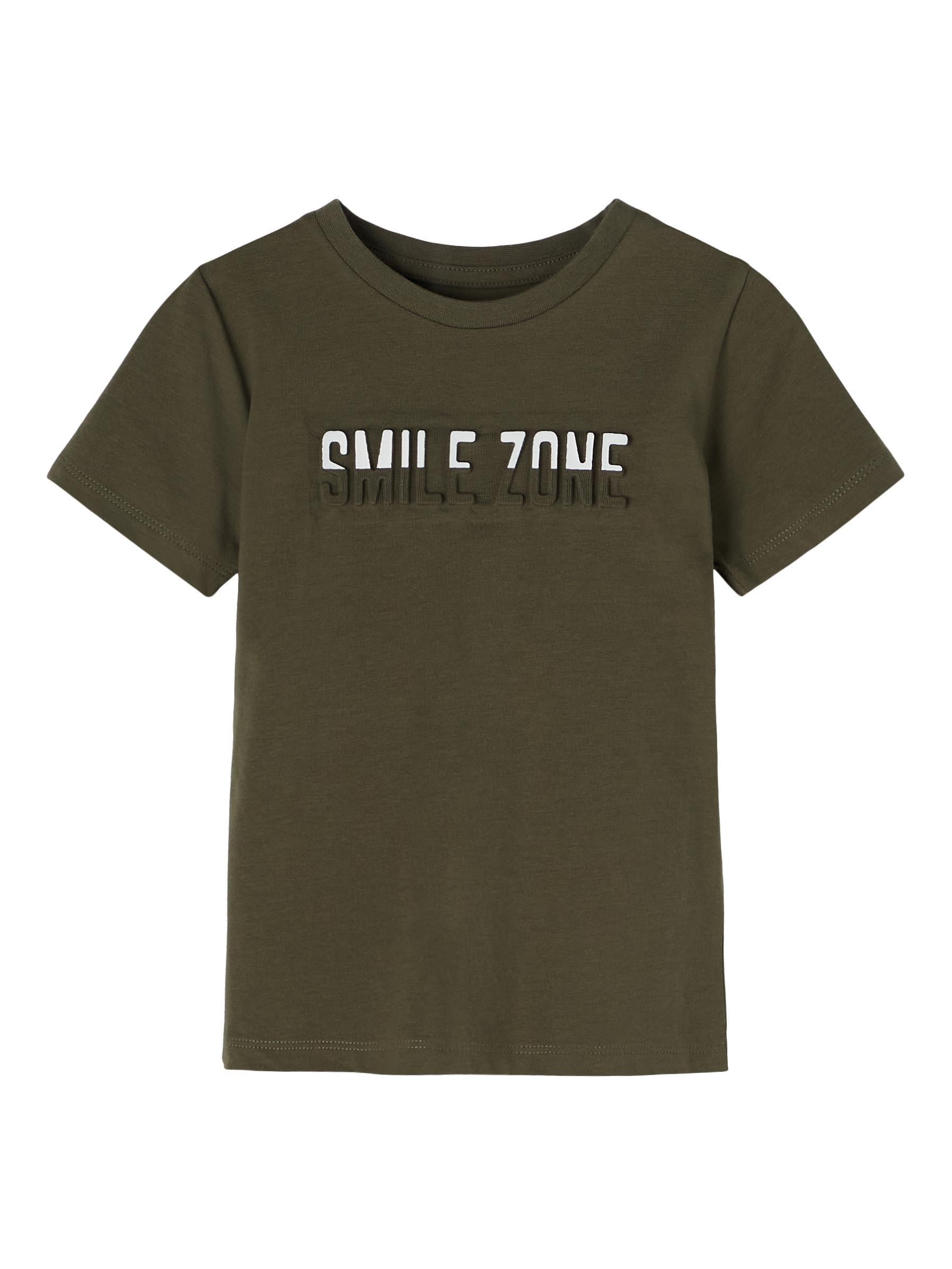 Name ıt Erkek Çocuk Olive Night T-shirt