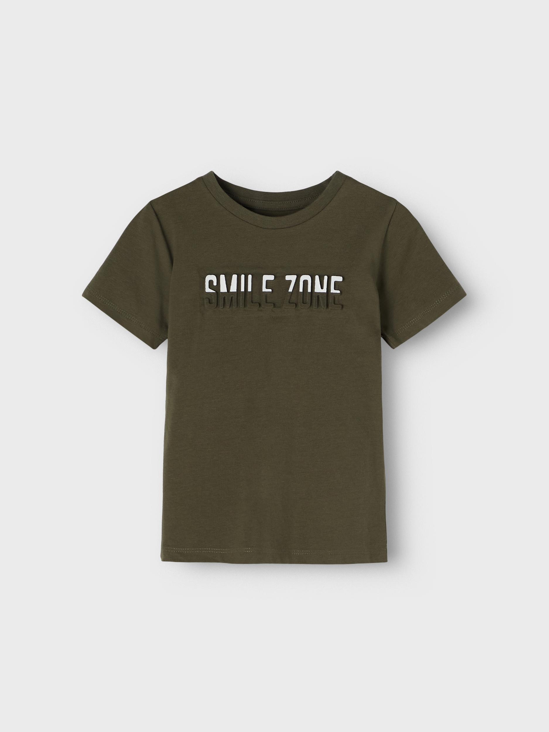 Name ıt Erkek Çocuk Olive Night T-shirt