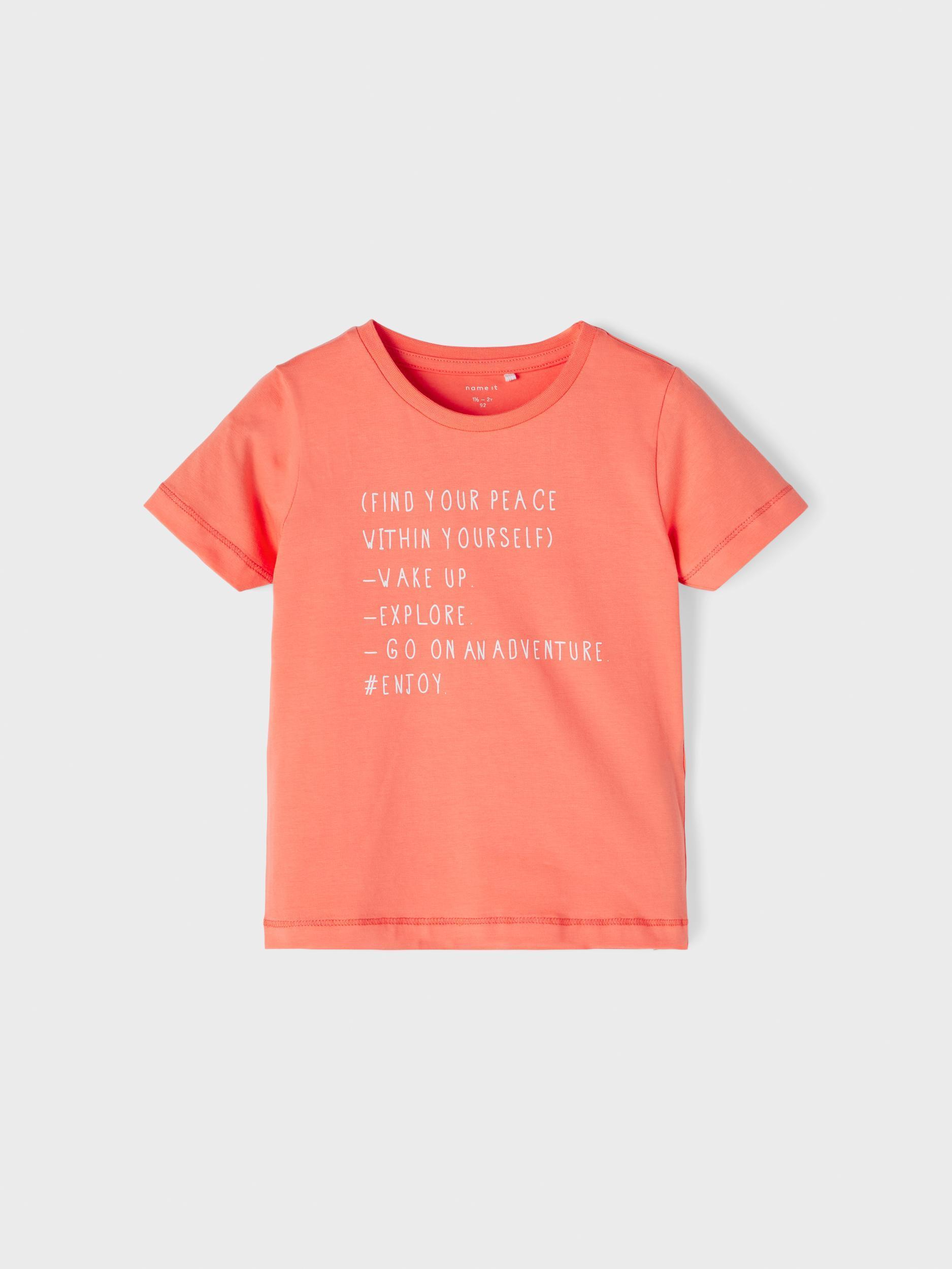 Name it Erkek Çocuk Turuncu Tshirt