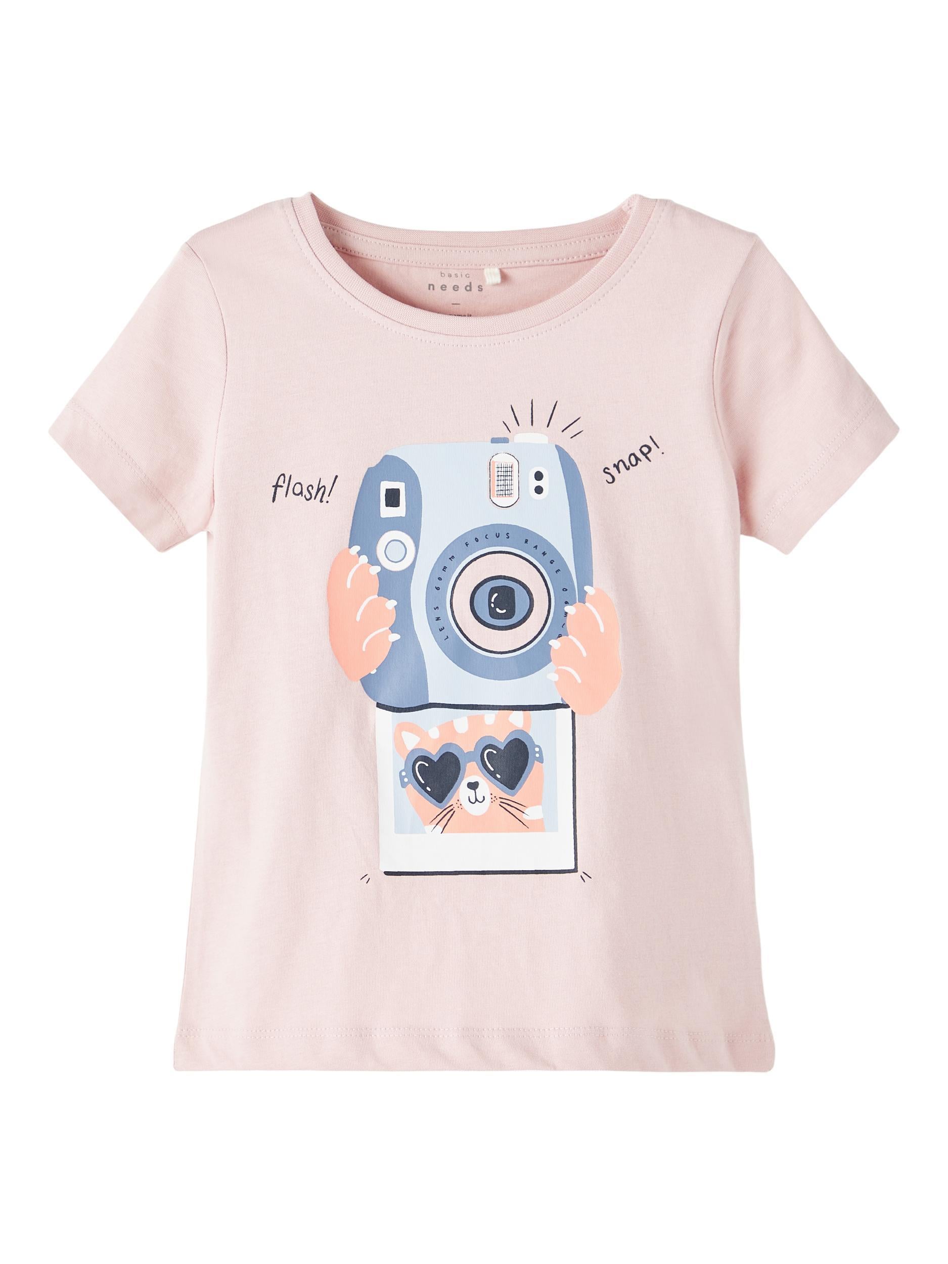 Name it Kız Çocuk Açık Pembe Tshirt
