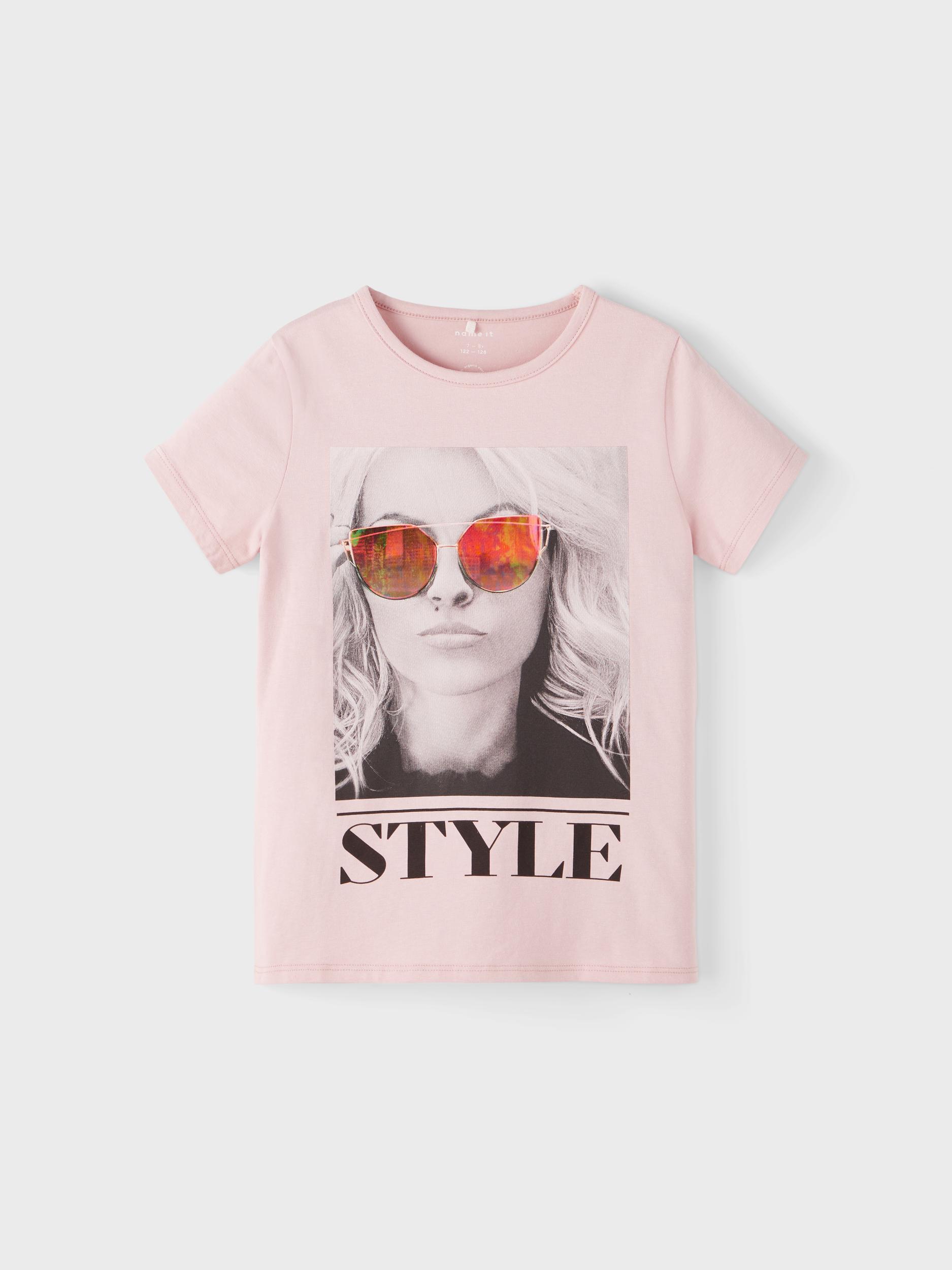 Name it Kız Çocuk Açık Pembe Tshirt