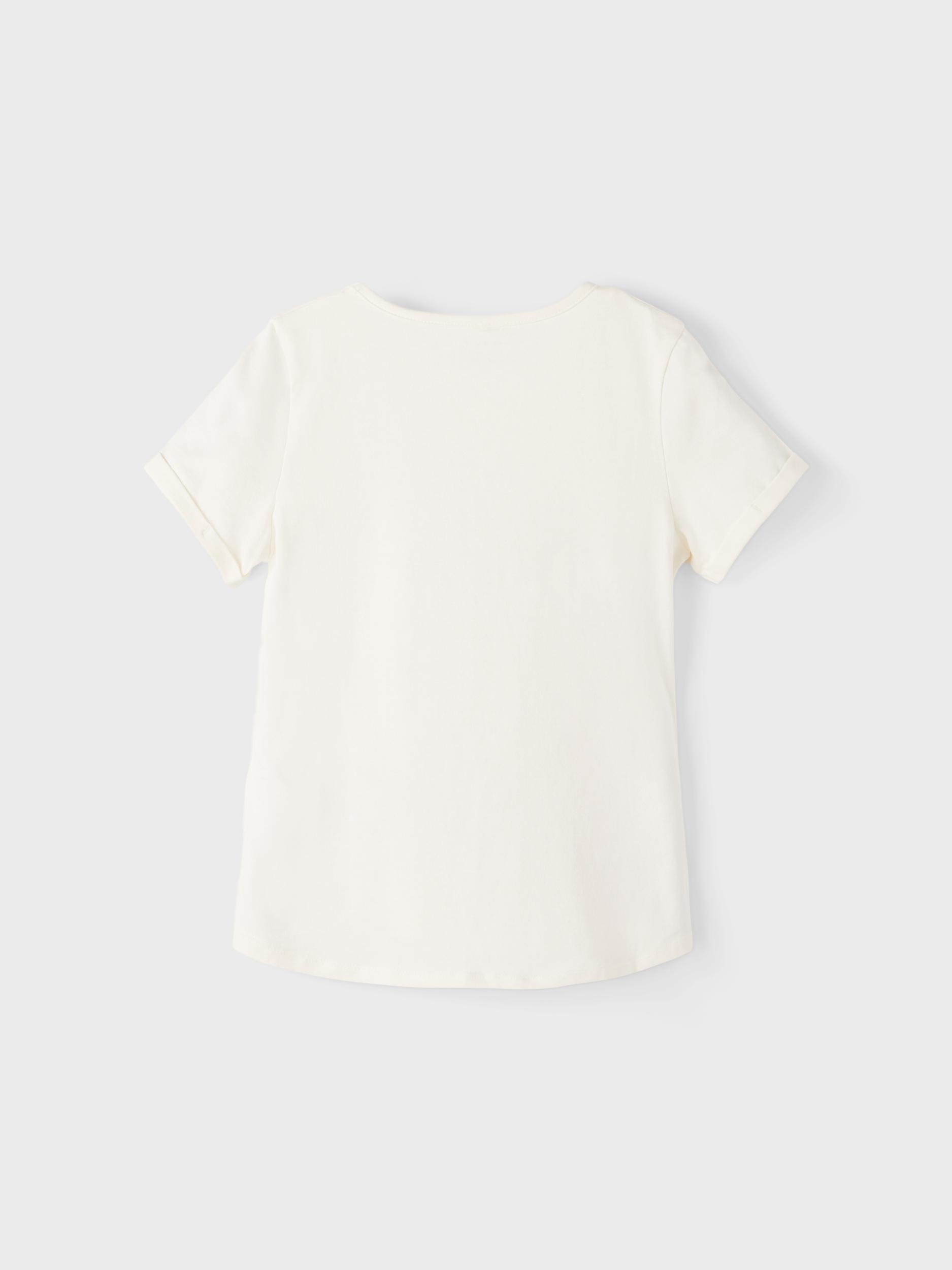 Name ıt Kız Çocuk Beyaz T-shirt