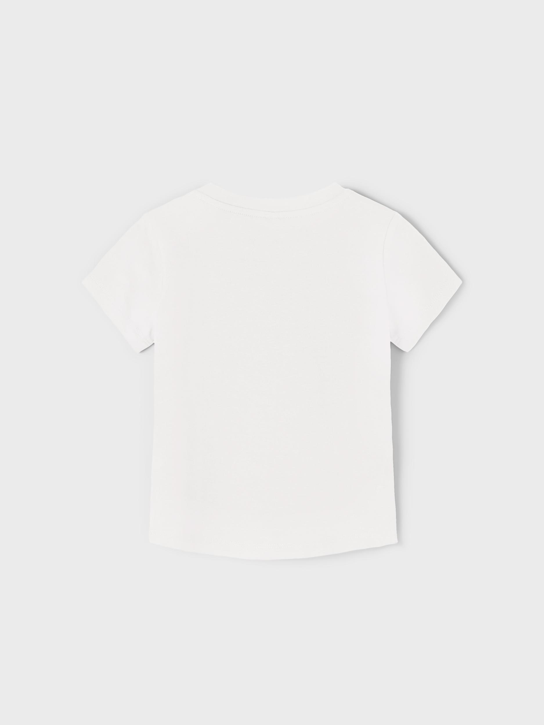 Name ıt Kız Çocuk Beyaz T-shirt