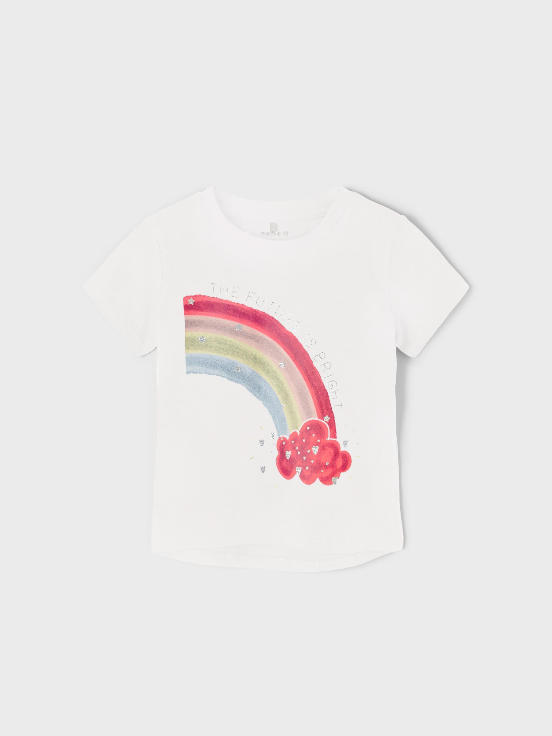 Name ıt Kız Çocuk Beyaz T-shirt