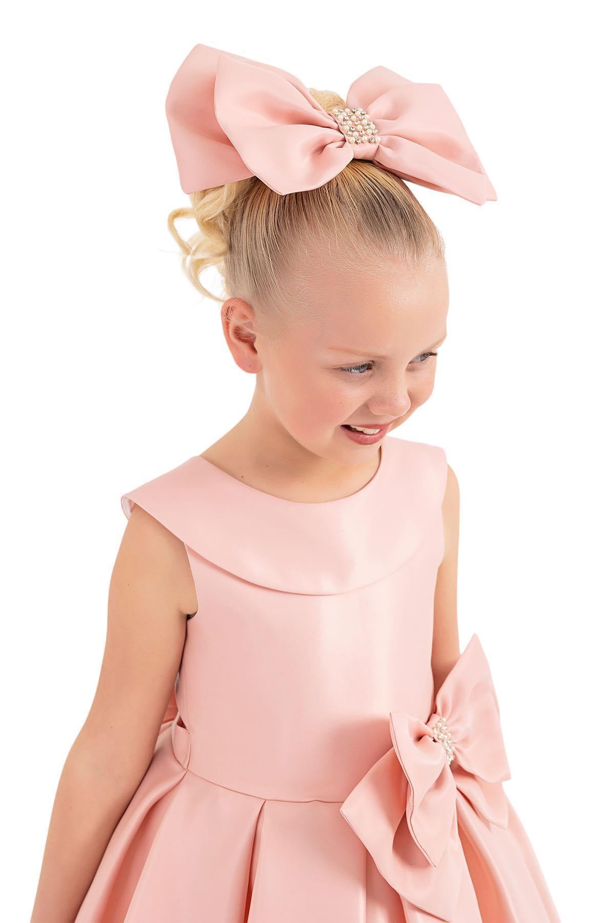 Pamina Kız Çocuk Pembe Elbise 33100PR