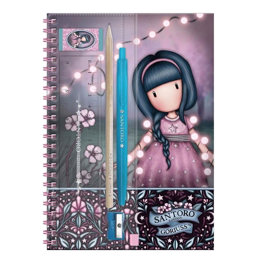 Santoro Gorjuss Fairy Dusk A5 Defter ve Kırtasiye Seti 1344GJ01