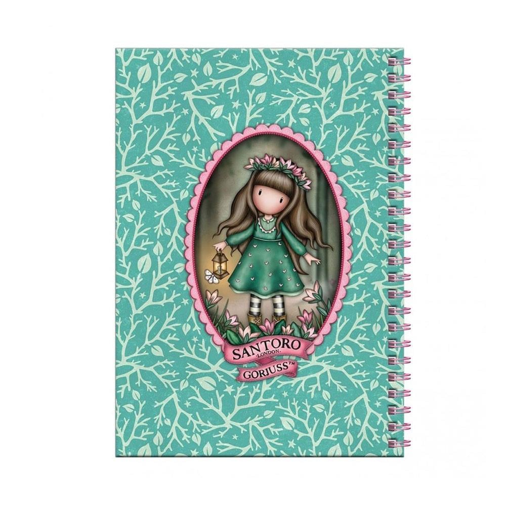 Santoro Gorjuss Woodland Wildflower A5 Defter ve Kırtasiye Seti 1344GJ04
