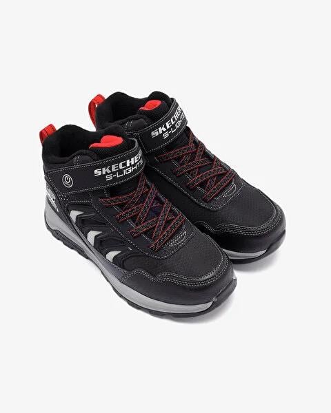 Skechers Erkek Çocuk Siyah Işıklı Bot Storm Blazer - Glow Roam 406410L BKCC