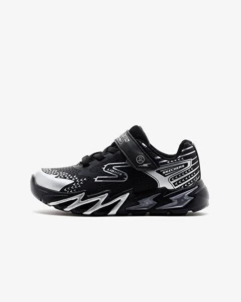 Skechers Flex Glow Bolt Siyah Erkek Çocuk Işıklı Spor Ayakkabı