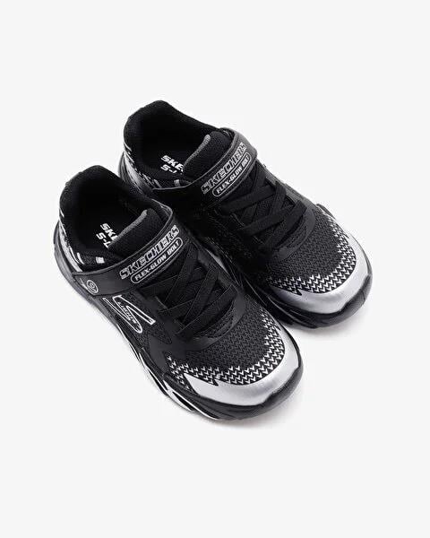 Skechers Flex Glow Bolt Siyah Erkek Çocuk Işıklı Spor Ayakkabı