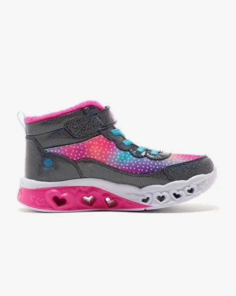 Skechers Flutter Heart Lights -Simple Kız Çocuk Lacivert Işıklı Bot