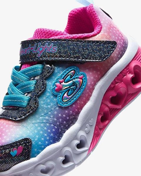 Skechers Flutter Heart Lights Simply L Kız Çocuk Spor Ayakkabı
