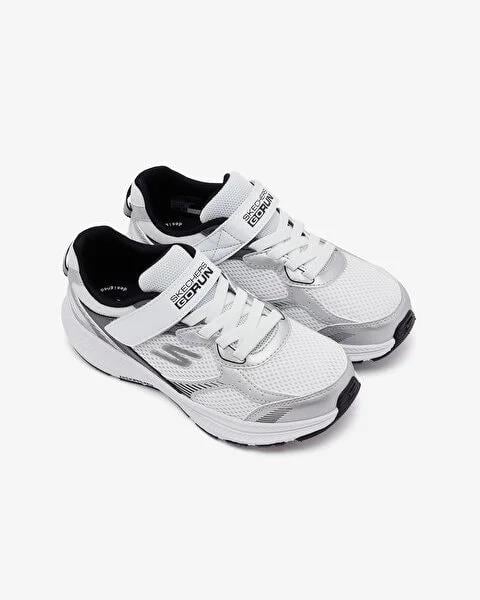Skechers Go Run Consistent 2.0 Erkek Çocuk Gümüş/beyaz Spor Ayakkabı