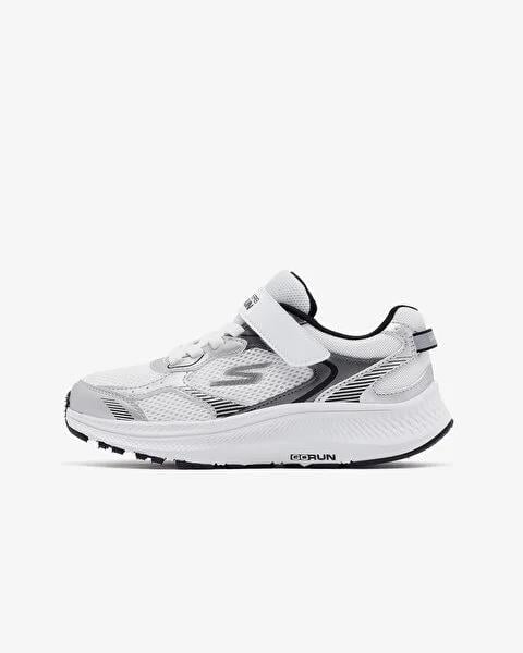 Skechers Go Run Consistent 2.0 Erkek Çocuk Gümüş/beyaz Spor Ayakkabı