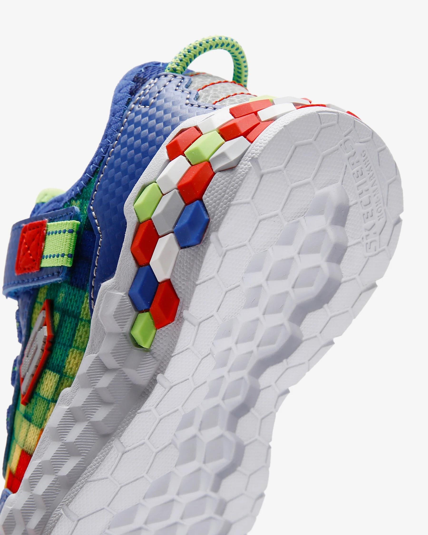 Skechers Lil Mega Craft 2.0 Mavi Erkek Çocuk Spor Ayakkabı