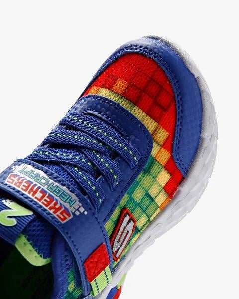 Skechers Lil Mega Craft 2.0 Mavi Erkek Çocuk Spor Ayakkabı