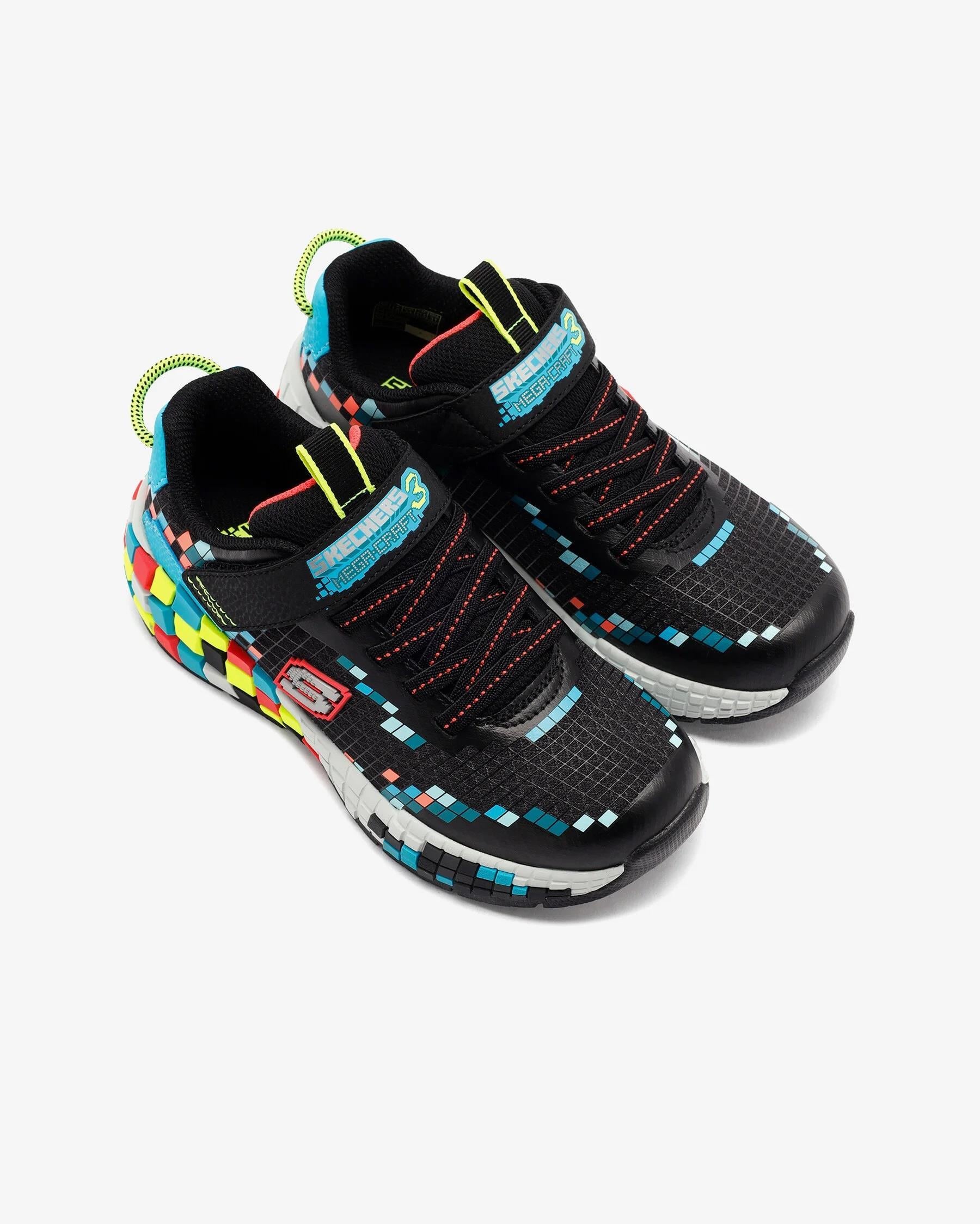 Skechers Megacraft 3.0 Erkek Çocuk Siyah Spor Ayakkabı