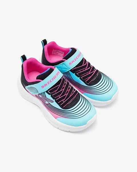 Skechers Microspec Advance Mavi Kız Çocuk Spor Ayakkabı