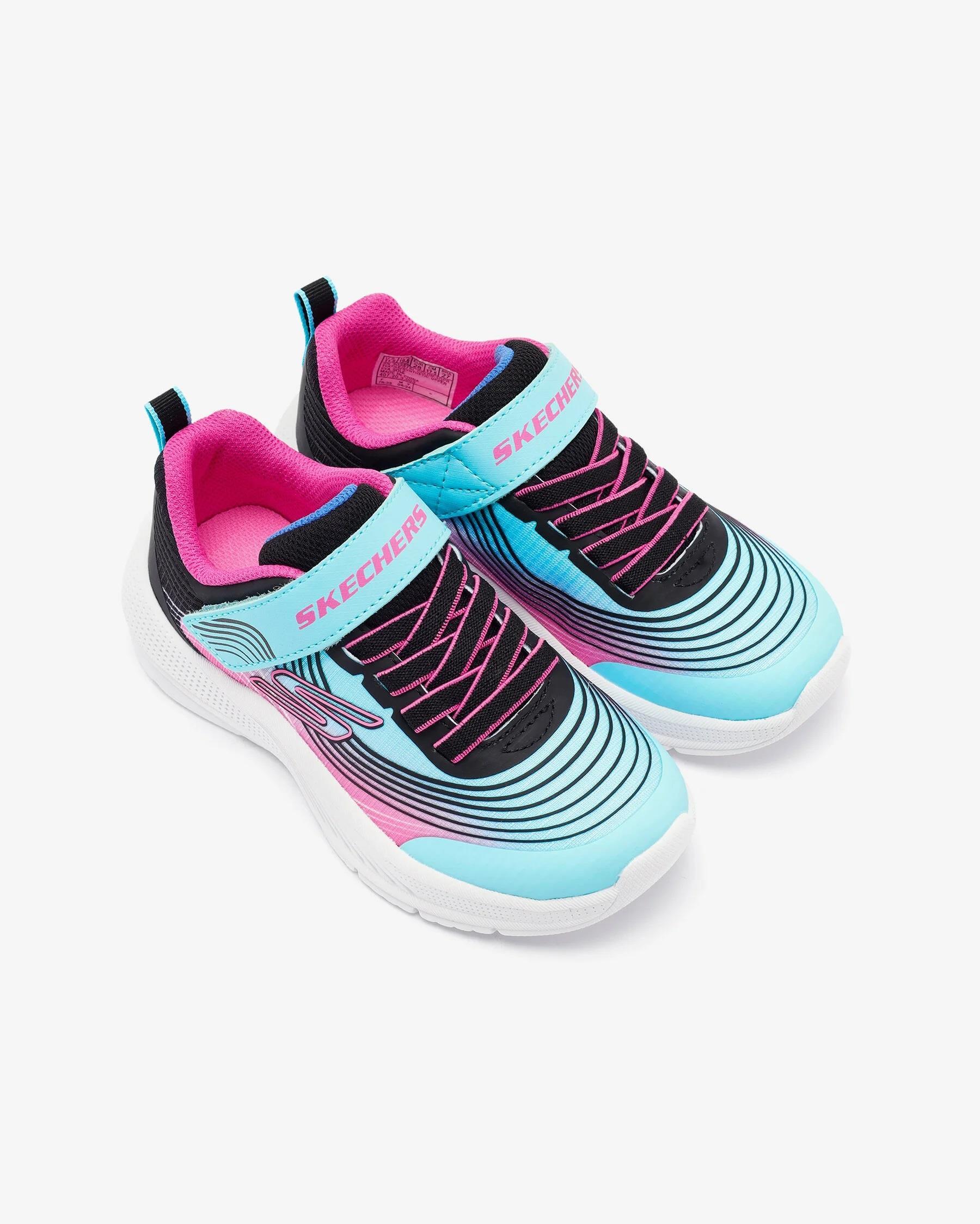 Skechers Microspec Advance Mavi Kız Çocuk Spor Ayakkabı