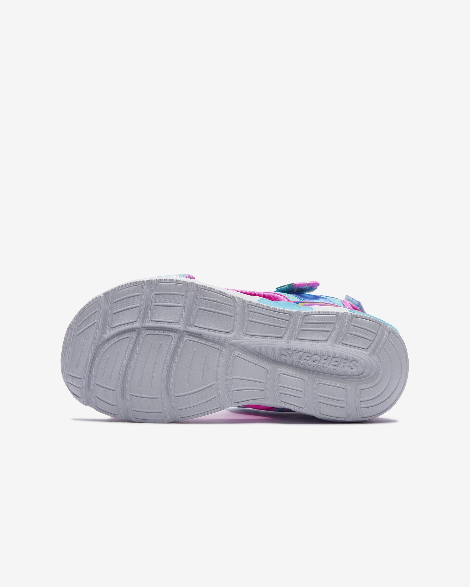 Skechers Rainbow Racer Kız Çocuk Mavi Sandalet