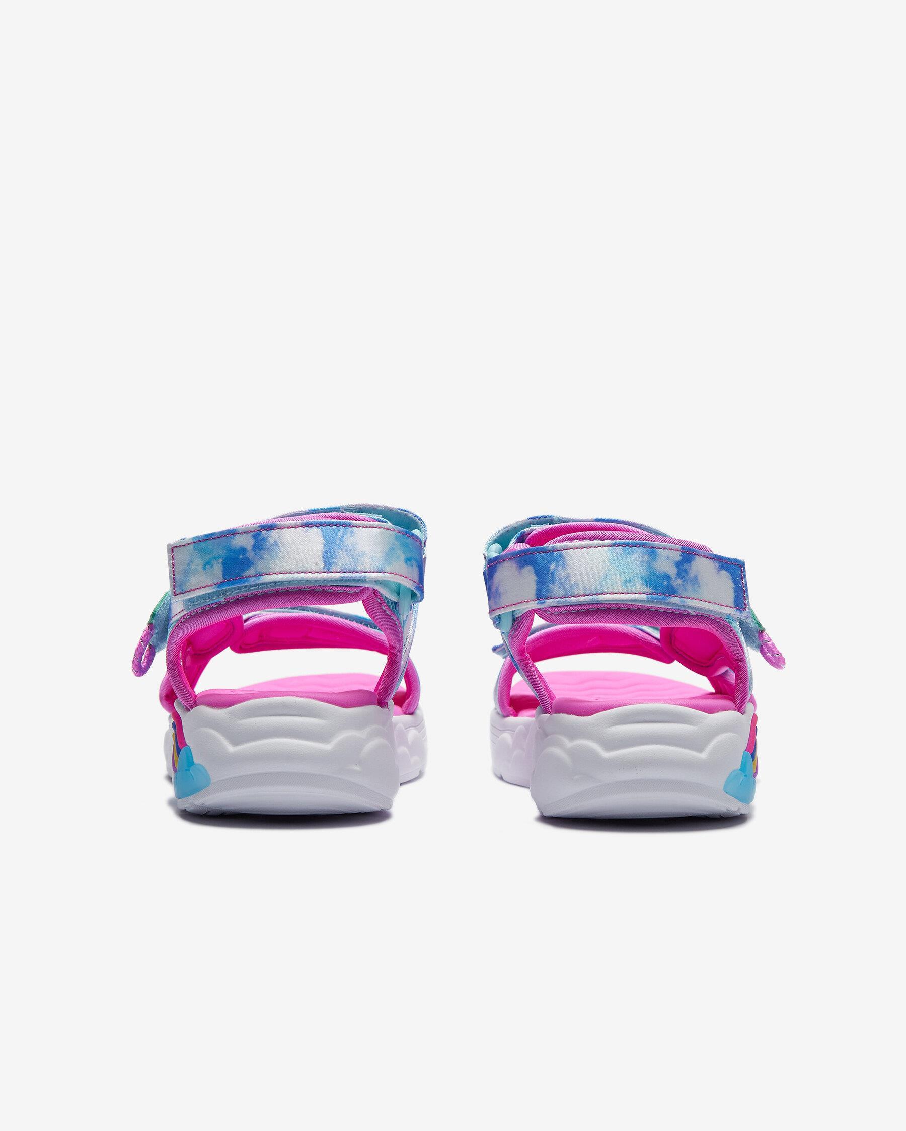 Skechers Rainbow Racer Kız Çocuk Mavi Sandalet