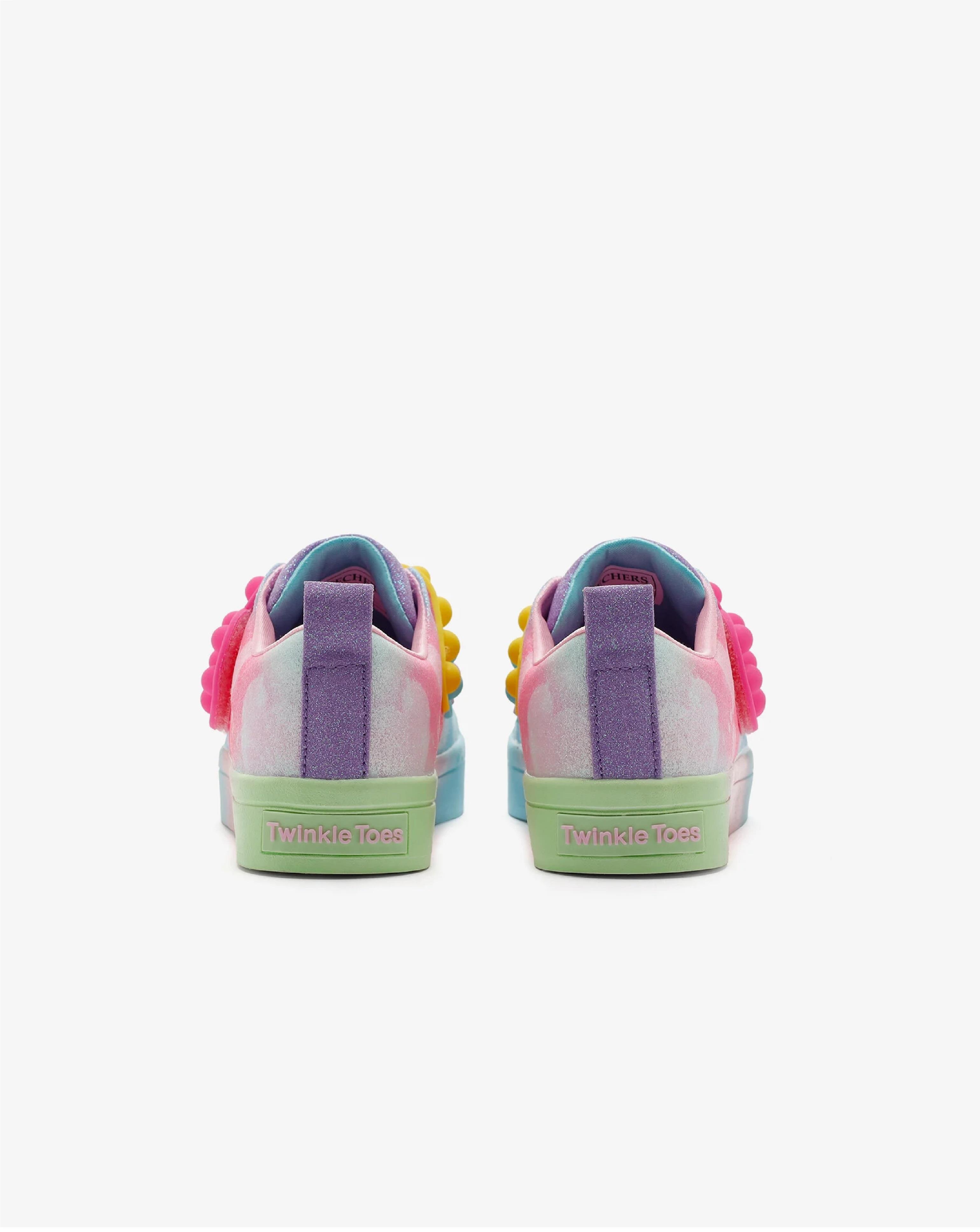 Skechers Twi-Lites 2.0 - Heart Pops Mor Kız Çocuk Spor Ayakkabı