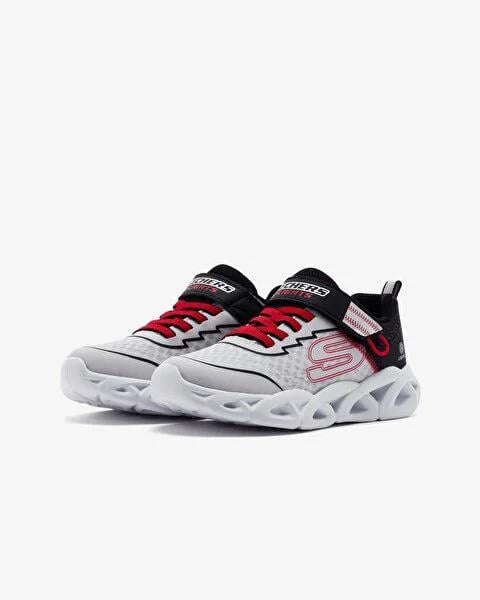 Skechers Twisty Brights 2.0 Gri Erkek Çocuk Işıklı Spor Ayakkabı