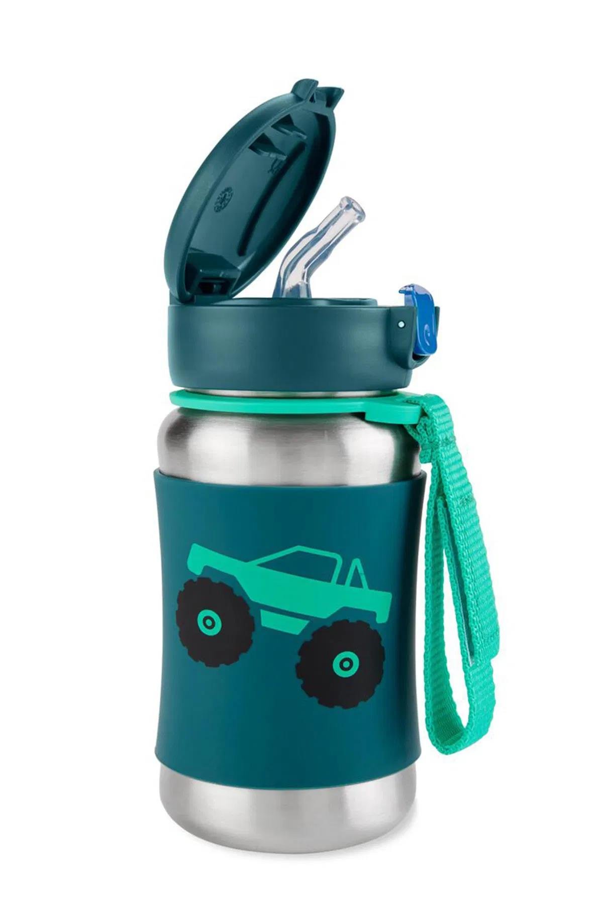 Skip Hop Spark Style Pipetli Paslanmaz Çelik Suluk Kamyon