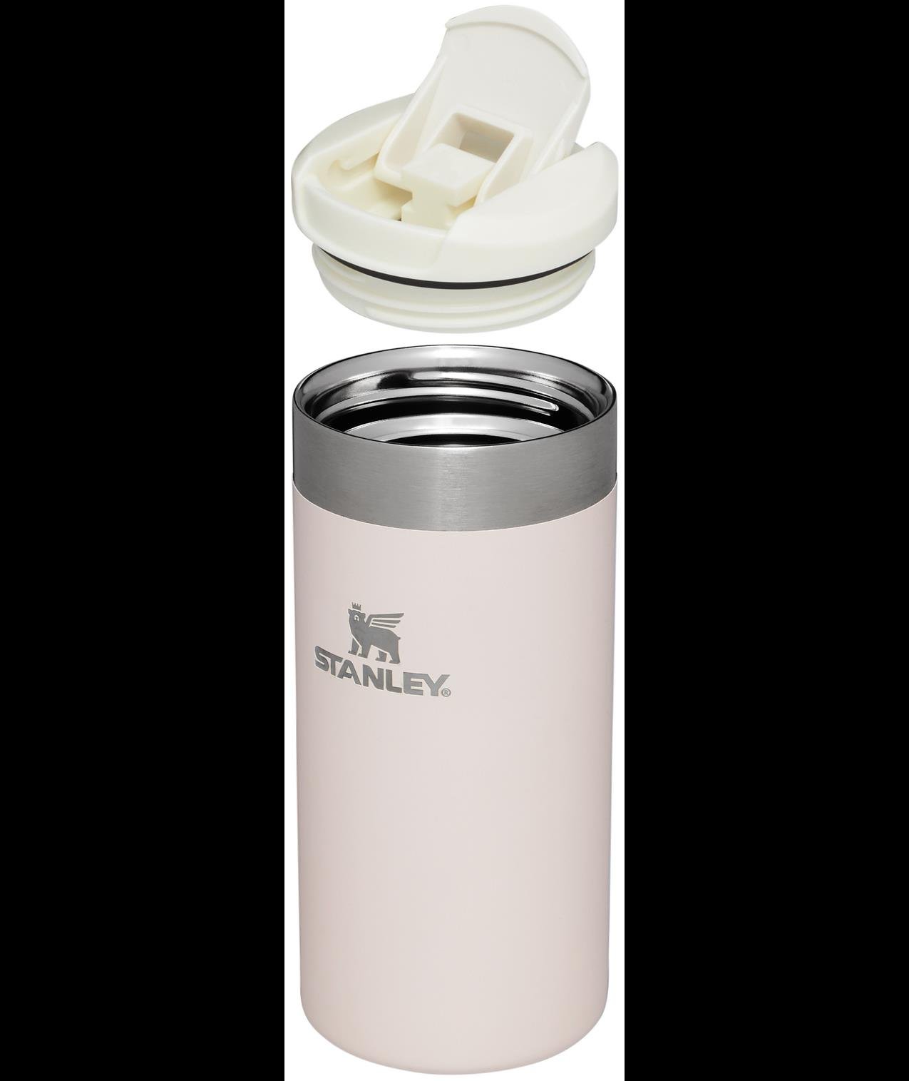 STANLEY THE AEROLIGHT TRANSIT MUG 0.35 LT / 12OZ ROSE QUARTZ METALLIC
