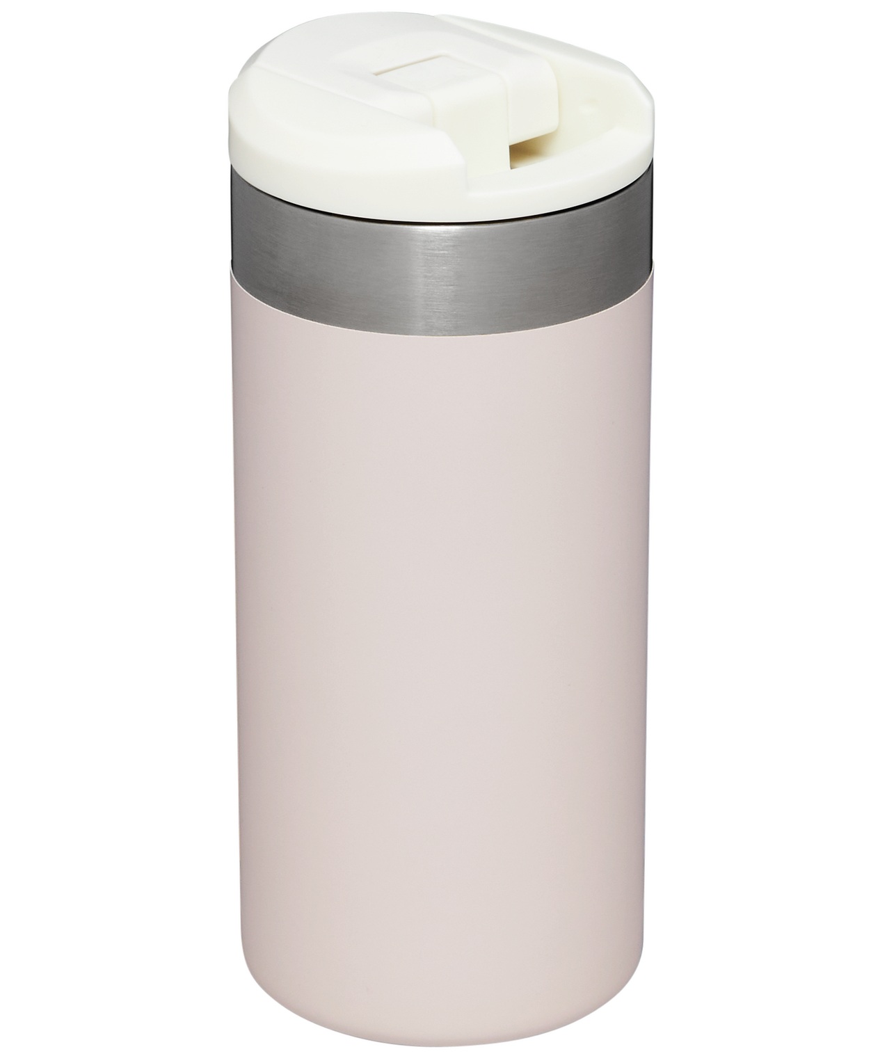 STANLEY THE AEROLIGHT TRANSIT MUG 0.35 LT / 12OZ ROSE QUARTZ METALLIC