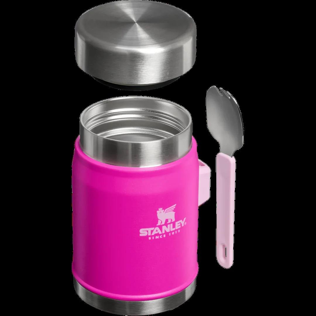 Stanley The Legendary Food Jar + Spork 0.4L / 14oz Violet Blossom