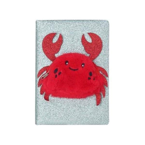 Syloon A5 Sert Kapak Peluş Yengeçli Defter SM058101