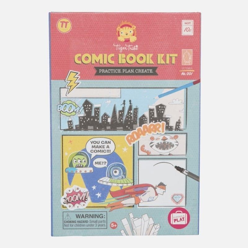Tiger Tribe Comic Book Kit - Practice Plan Create