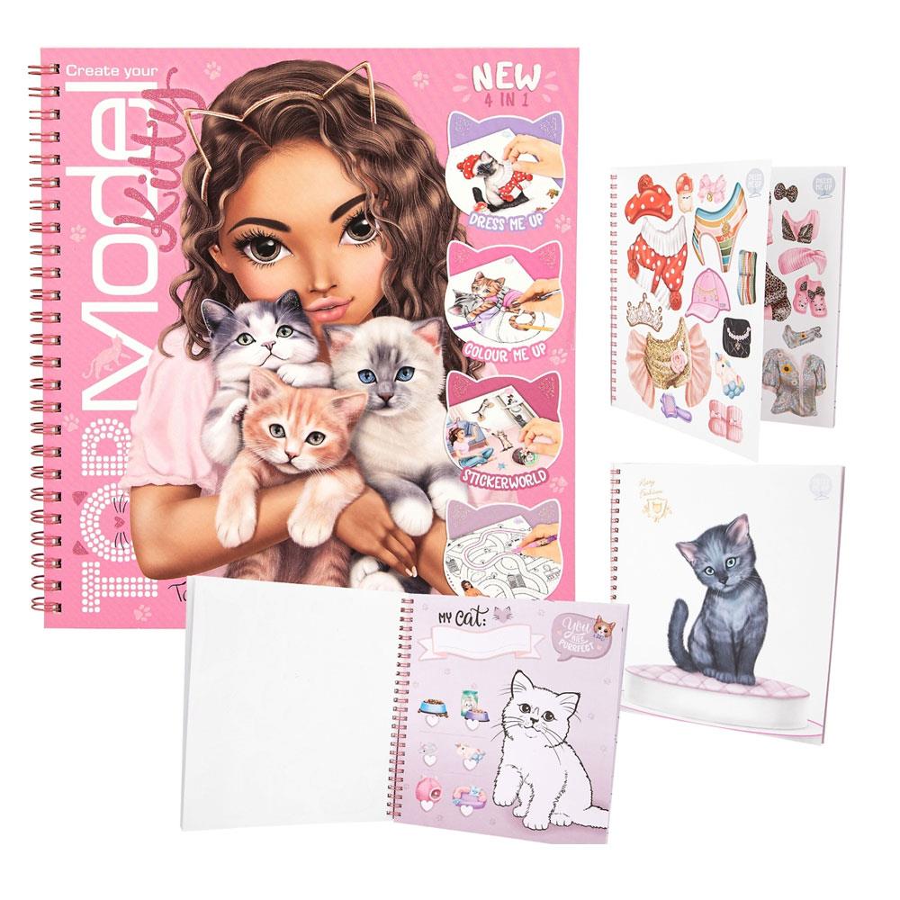 Top Model Kitty Boyama Kitabı 13038
