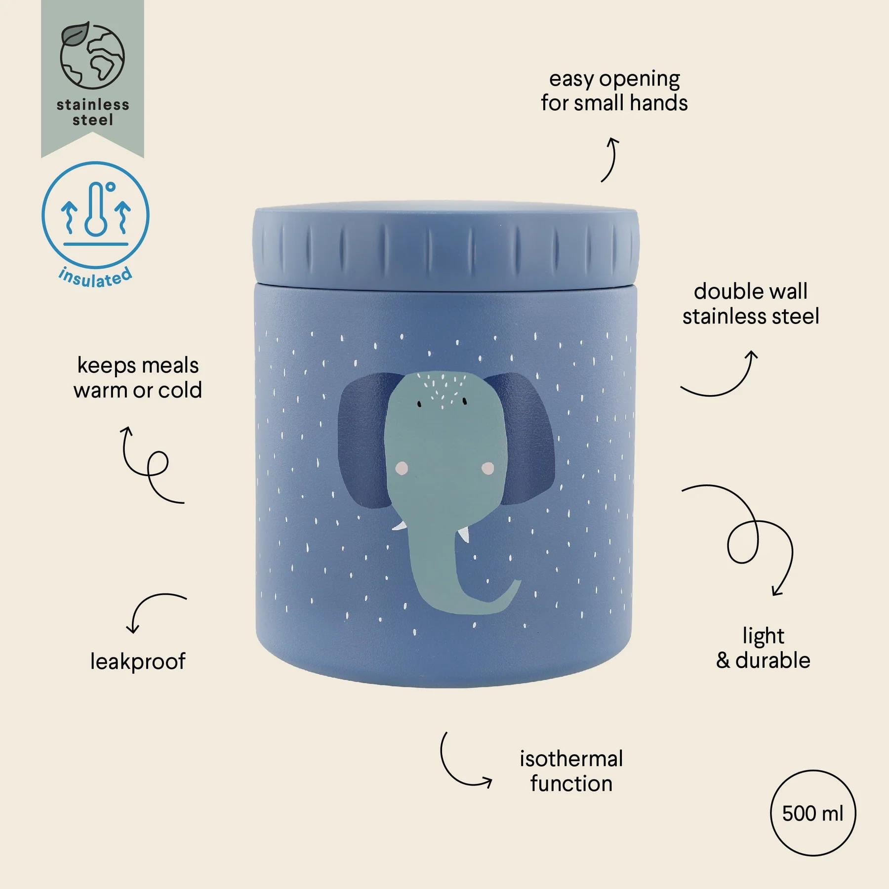 Trixie Mrs.Elephant 500 Ml - Termal Öğle Yemeği Kabı