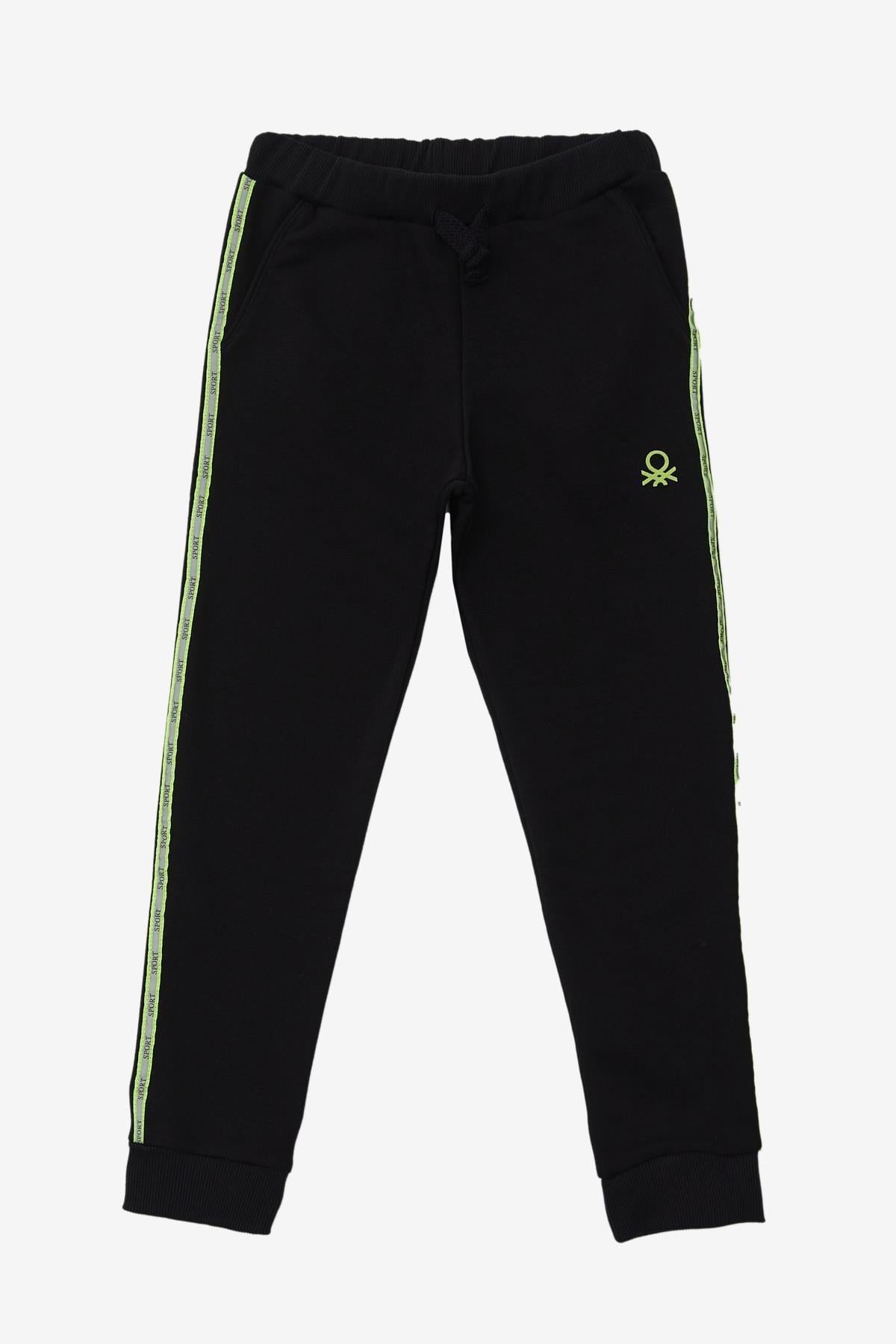 United Colors of Benetton Erkek Çocuk Siyah Jogger