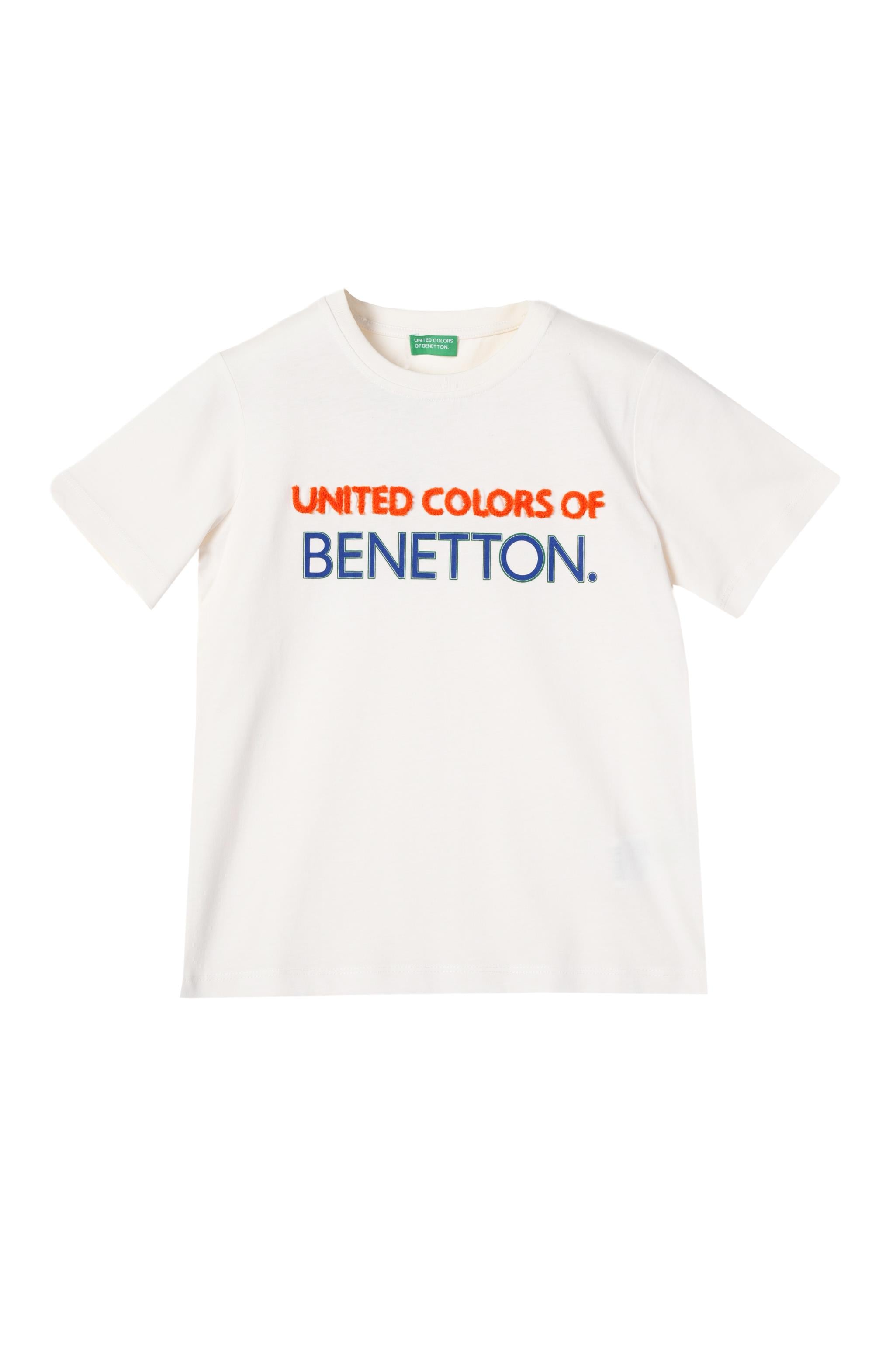 United Colors of Benetton Erkek Çocuk Lacivert T-shirt BNT-B21361