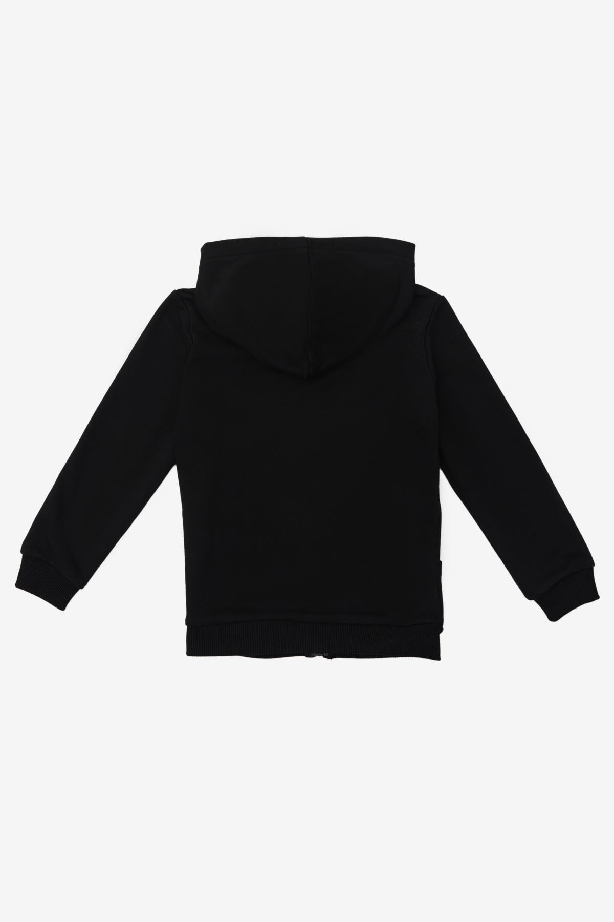 United Colors of Benetton Kız Çocuk Siyah Sweatshirt 