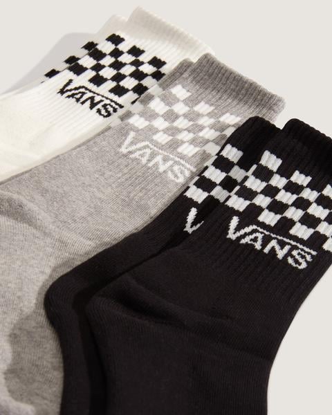 Vans Classic Check Crew Çorap - 3 Çift