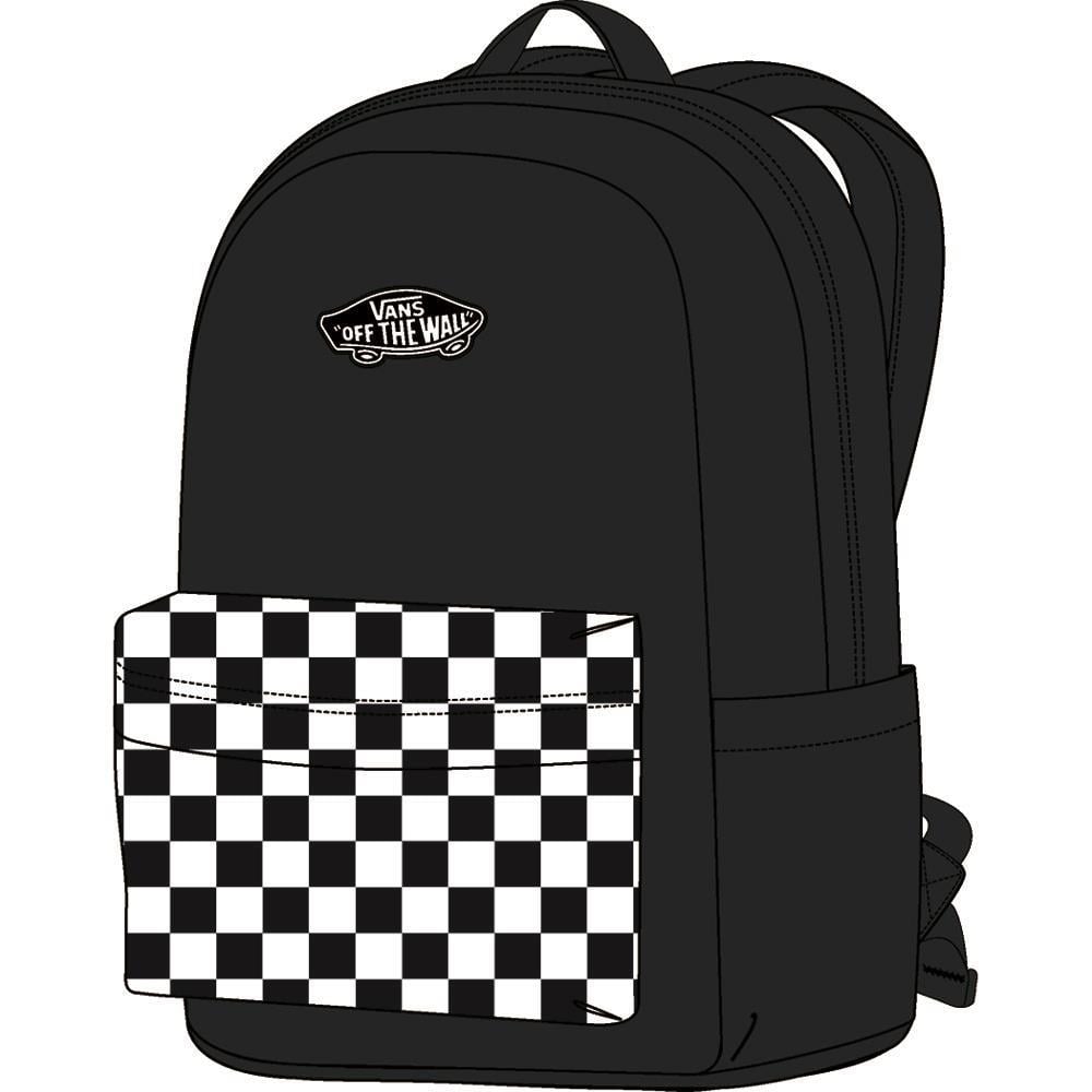 Vans New Skool Backpack Siyah Okul Çantası