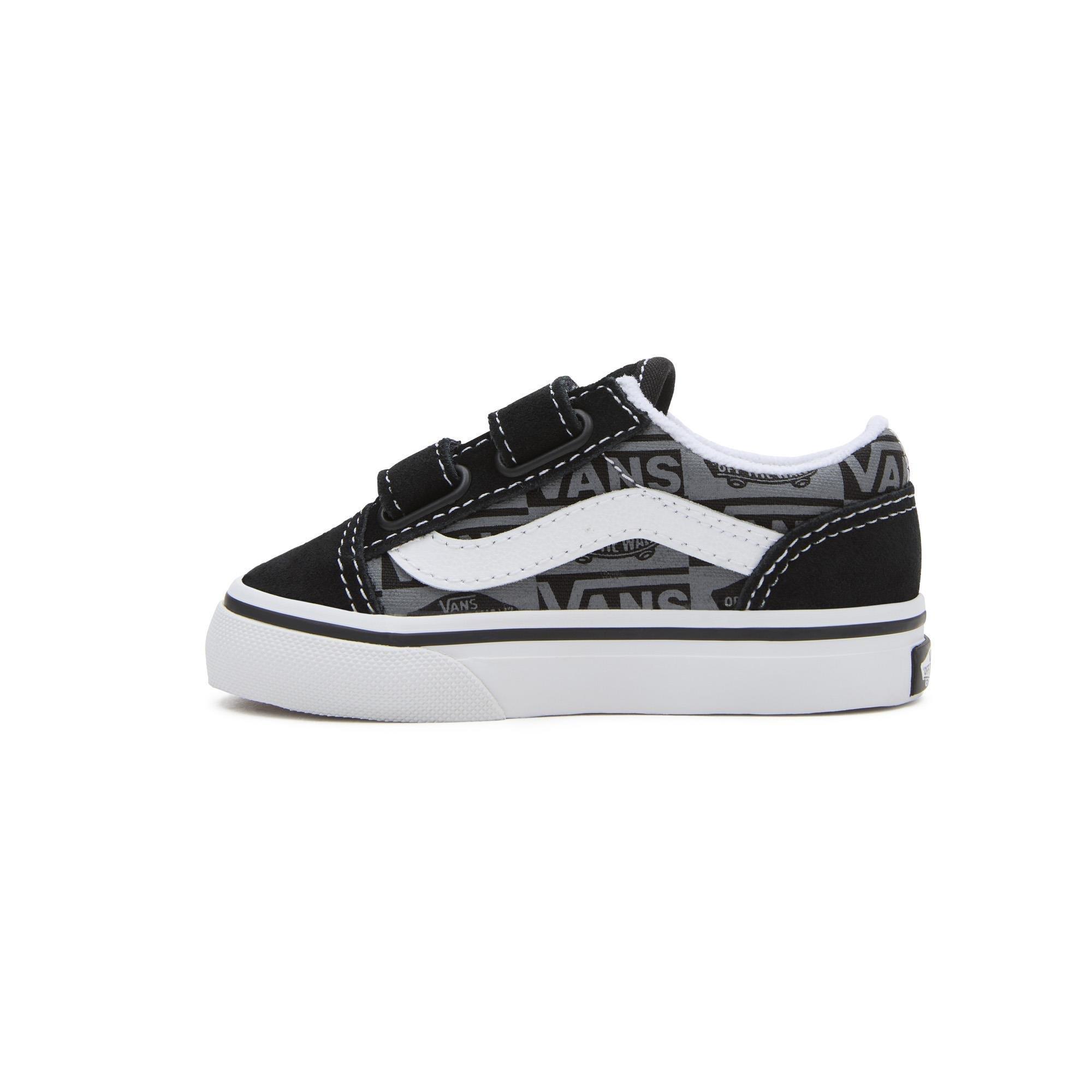 Vans Old Skool V Siyah Erkek Çocuk Spor Ayakkabı
