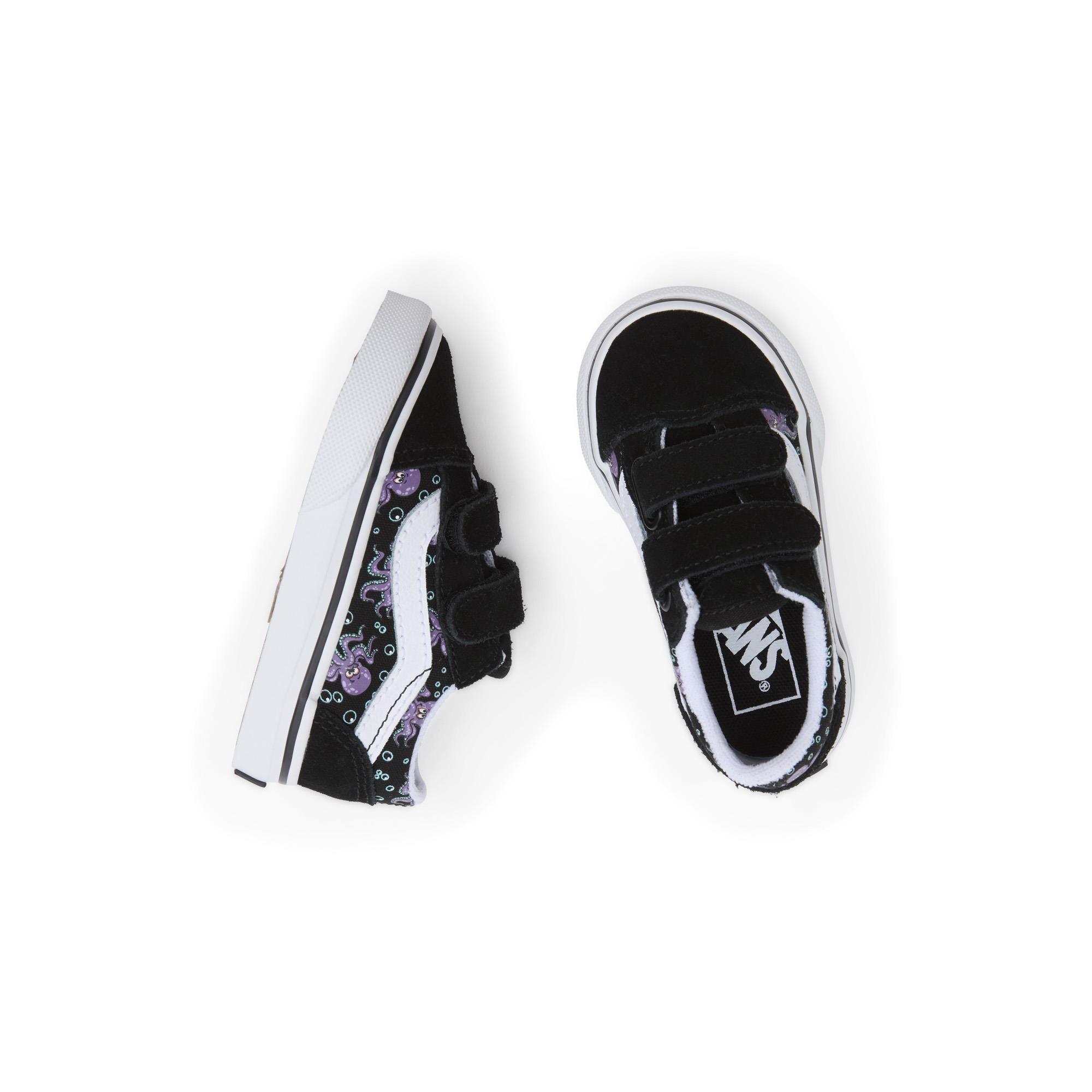 Vans Old Skool V Siyah Erkek Çocuk Spor Ayakkabı