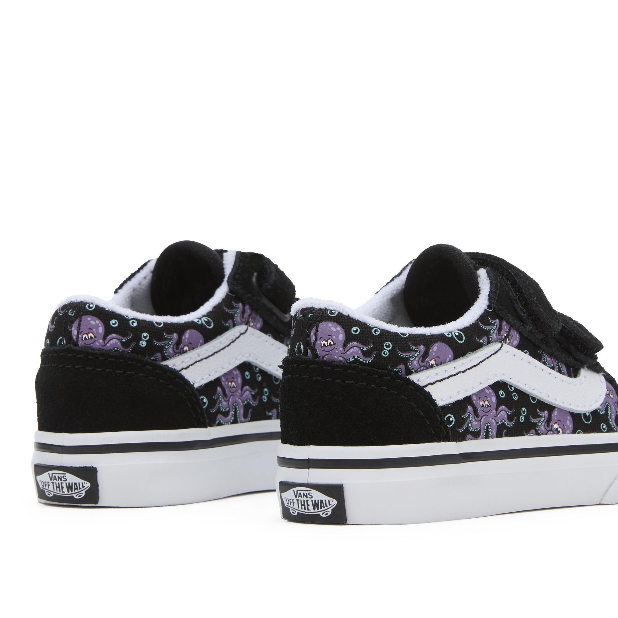 Vans Old Skool V Siyah Erkek Çocuk Spor Ayakkabı
