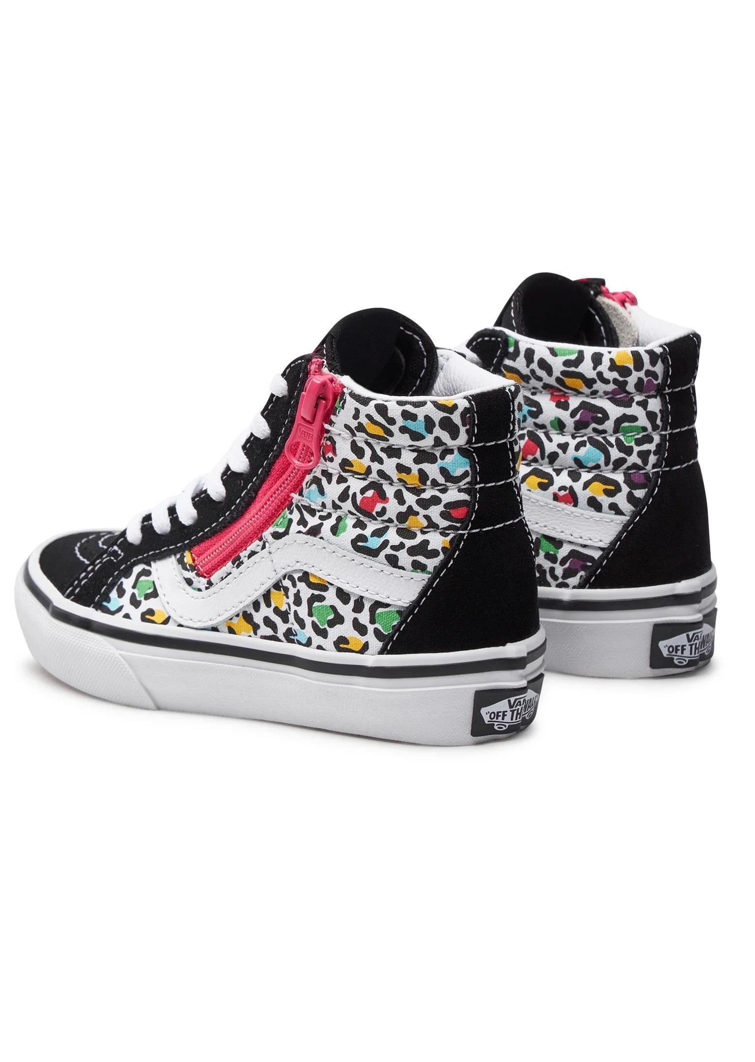 Vans SK8-Hi Reissue Side Zip Siyah Çocuk Spor Ayakkabı