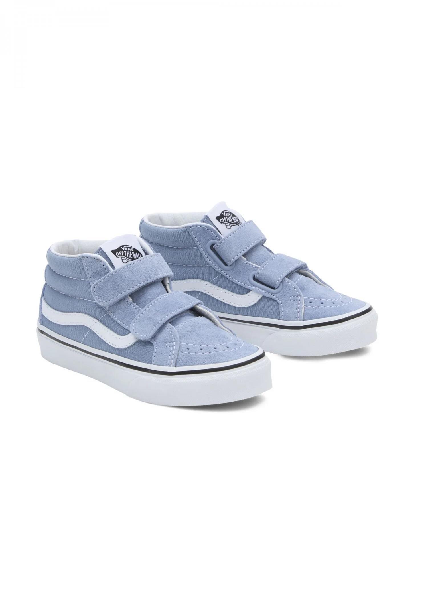 Vans UY SK8-Mid Reissue V Mavi Cırtlı Erkek Çocuk Spor Ayakkabı