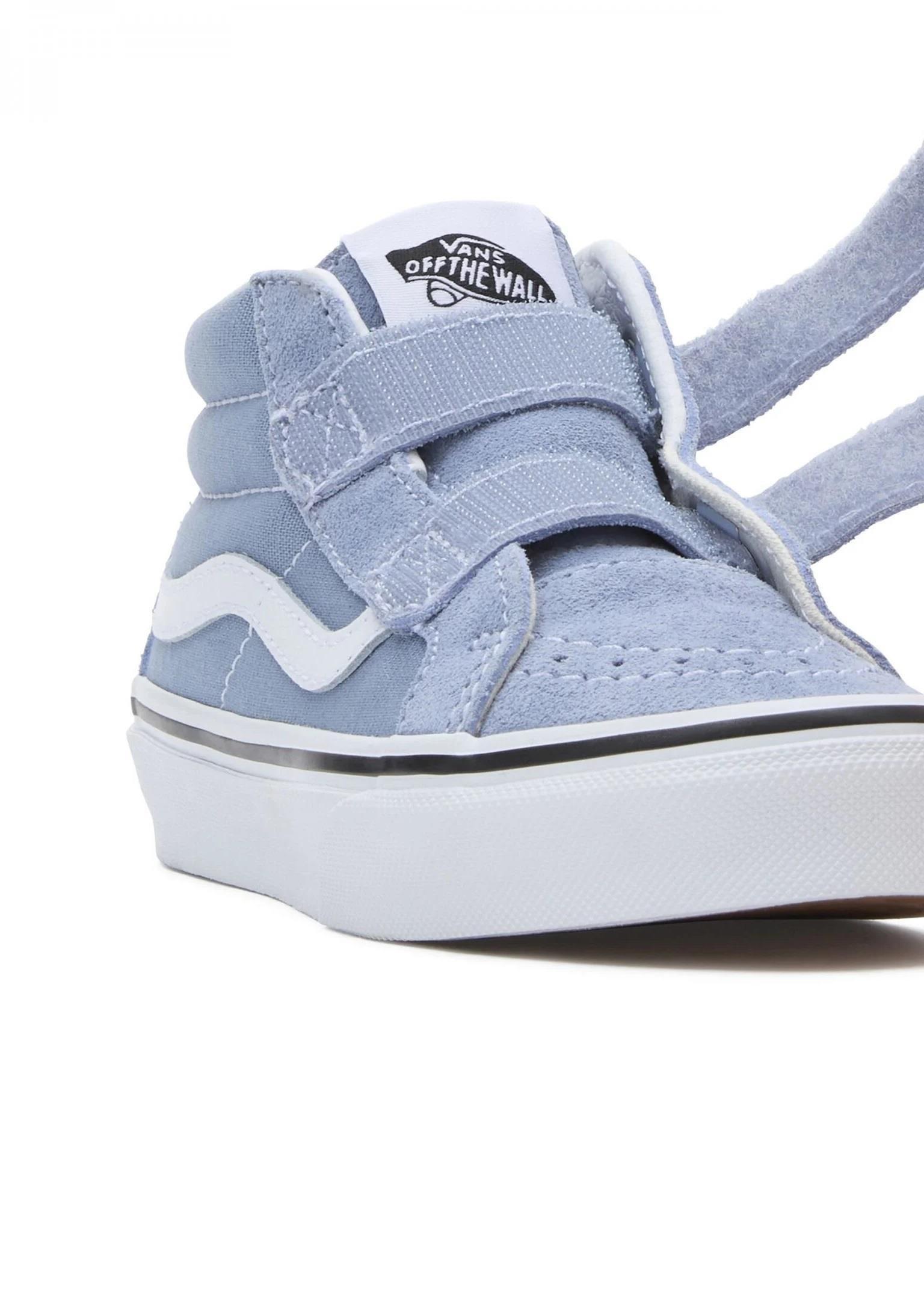 Vans UY SK8-Mid Reissue V Mavi Cırtlı Erkek Çocuk Spor Ayakkabı