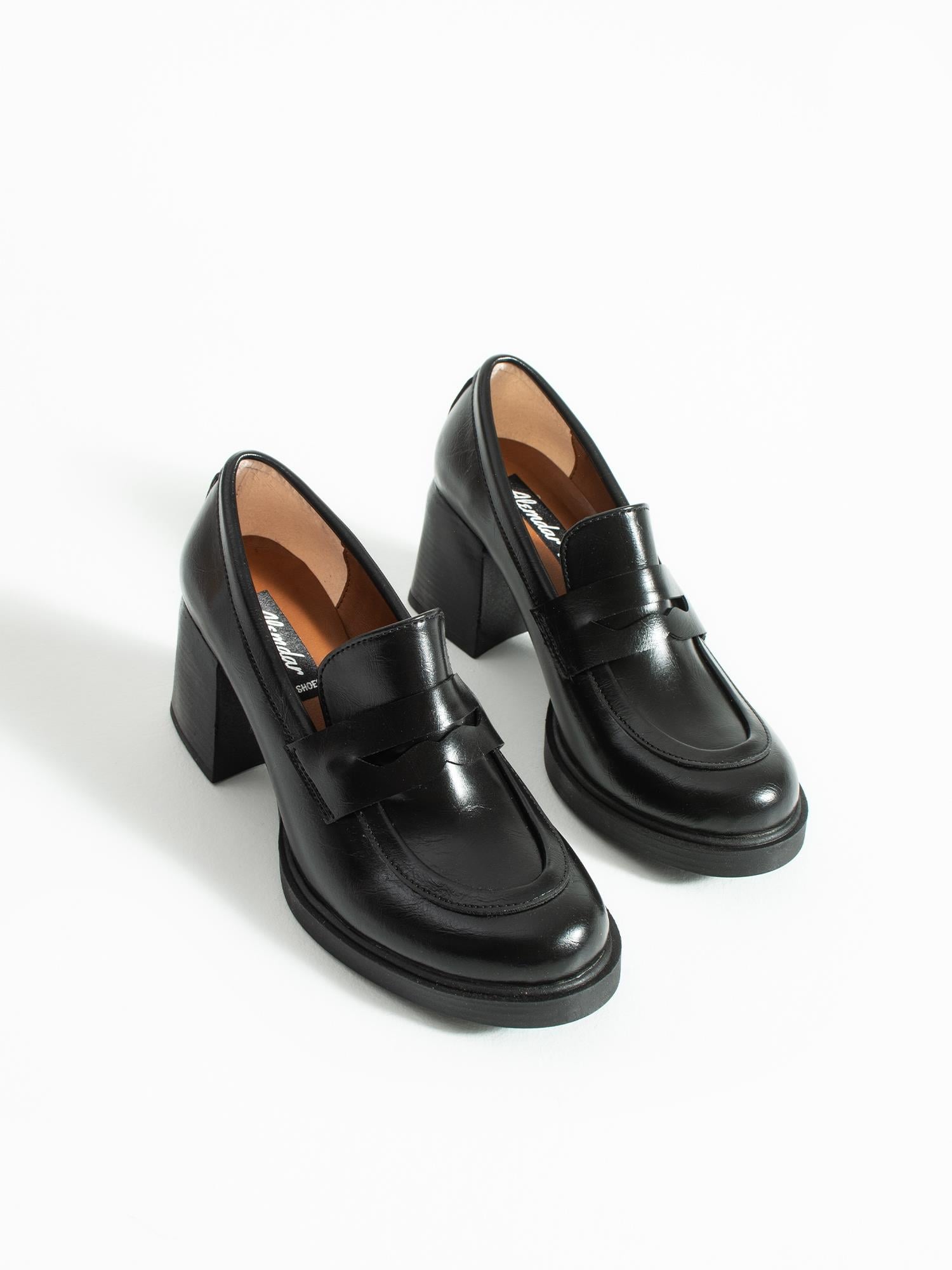 BİLLY Siyah Rustik Kadın Loafer