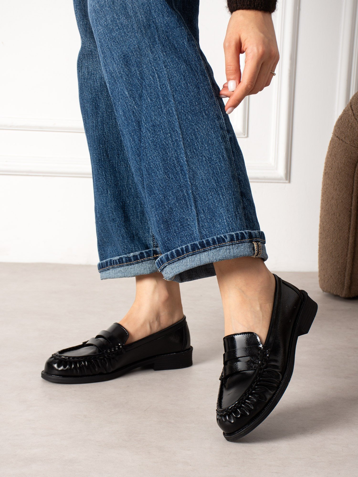 BOLLY Siyah Kadın Loafer