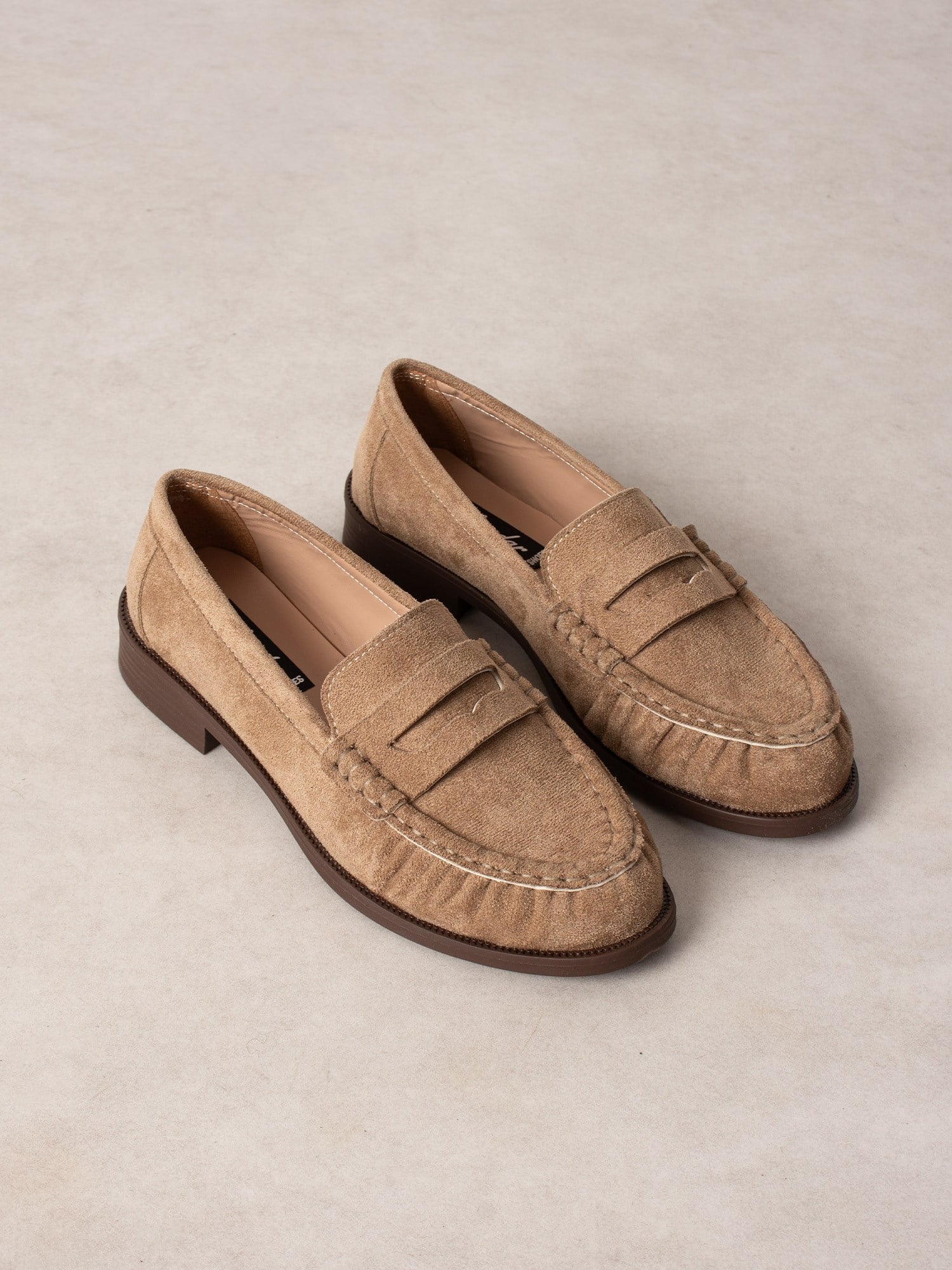 BOLLY Vizon Süet Kadın Loafer