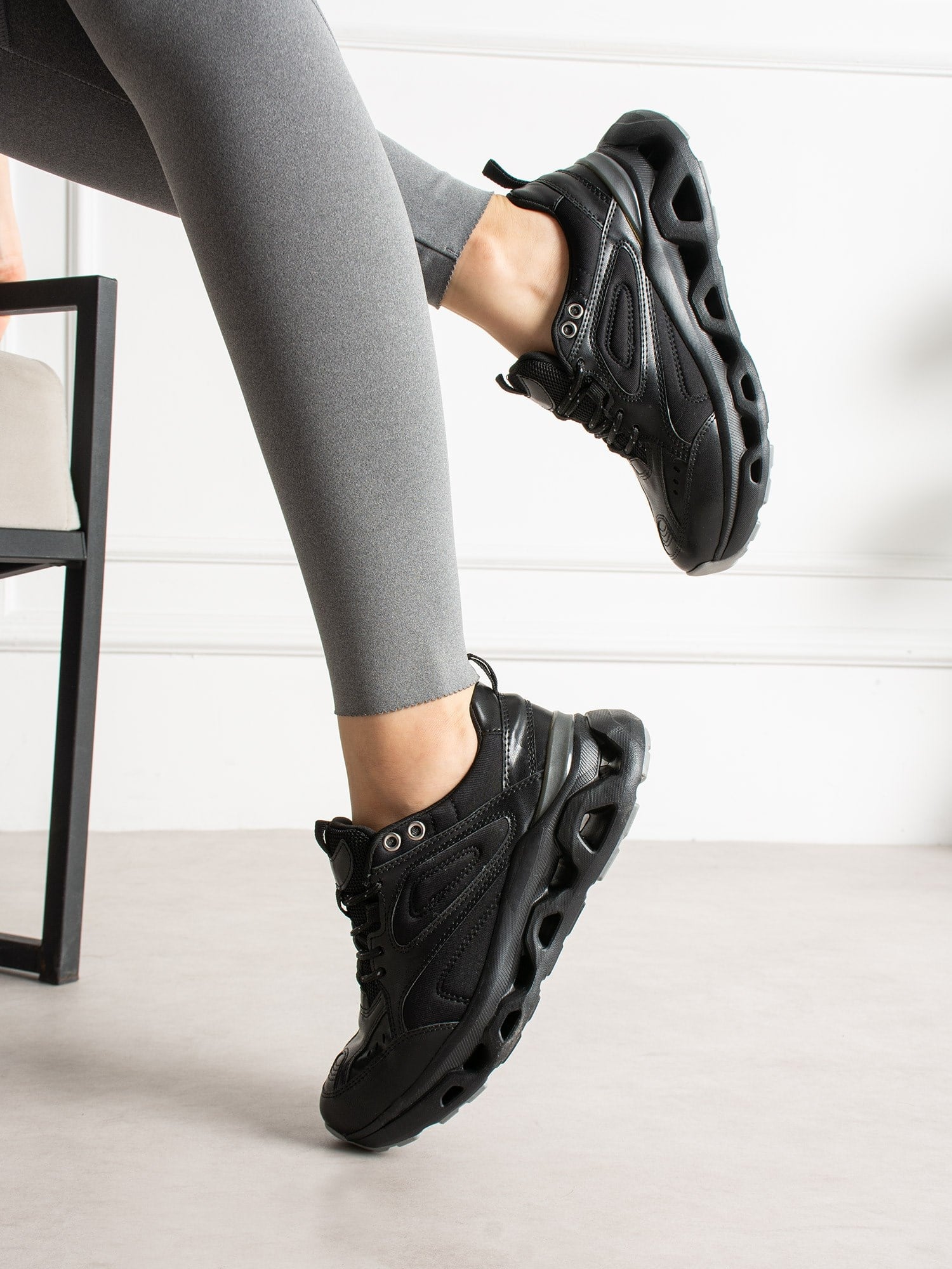 CHUNKY Siyah Kadın Sneakers